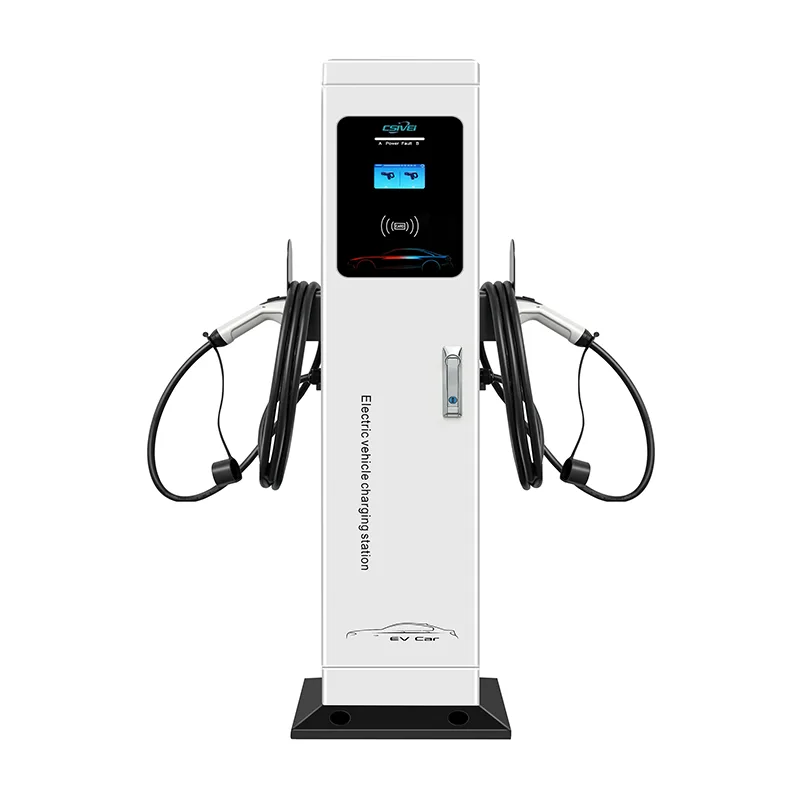 شارژر DC EV ایستاده دو تفنگ